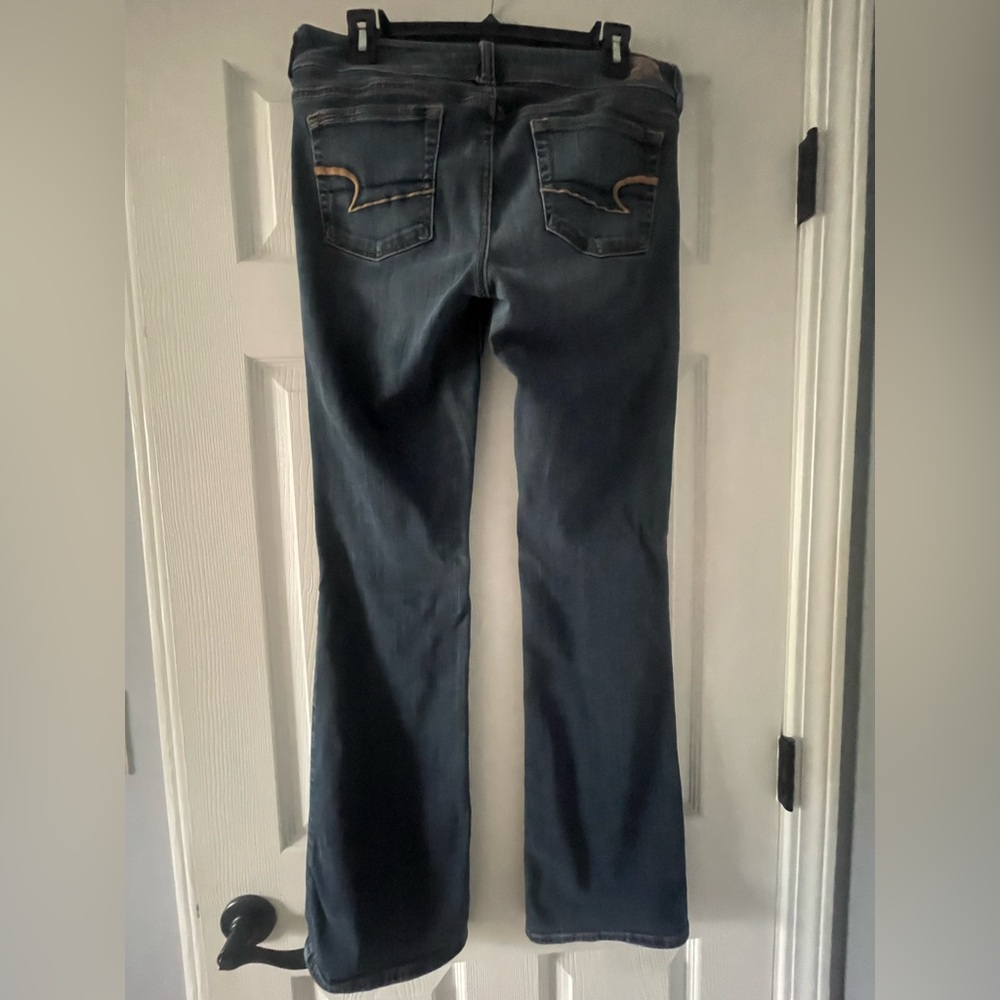 American Eagle Outfitters Women’s Kickboot Denim Jeans, Size 10 - Picture 7 of 7